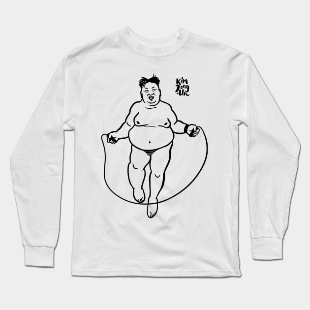 Kim Jong-Un. Little Pleasures. Long Sleeve T-Shirt by Lab7115